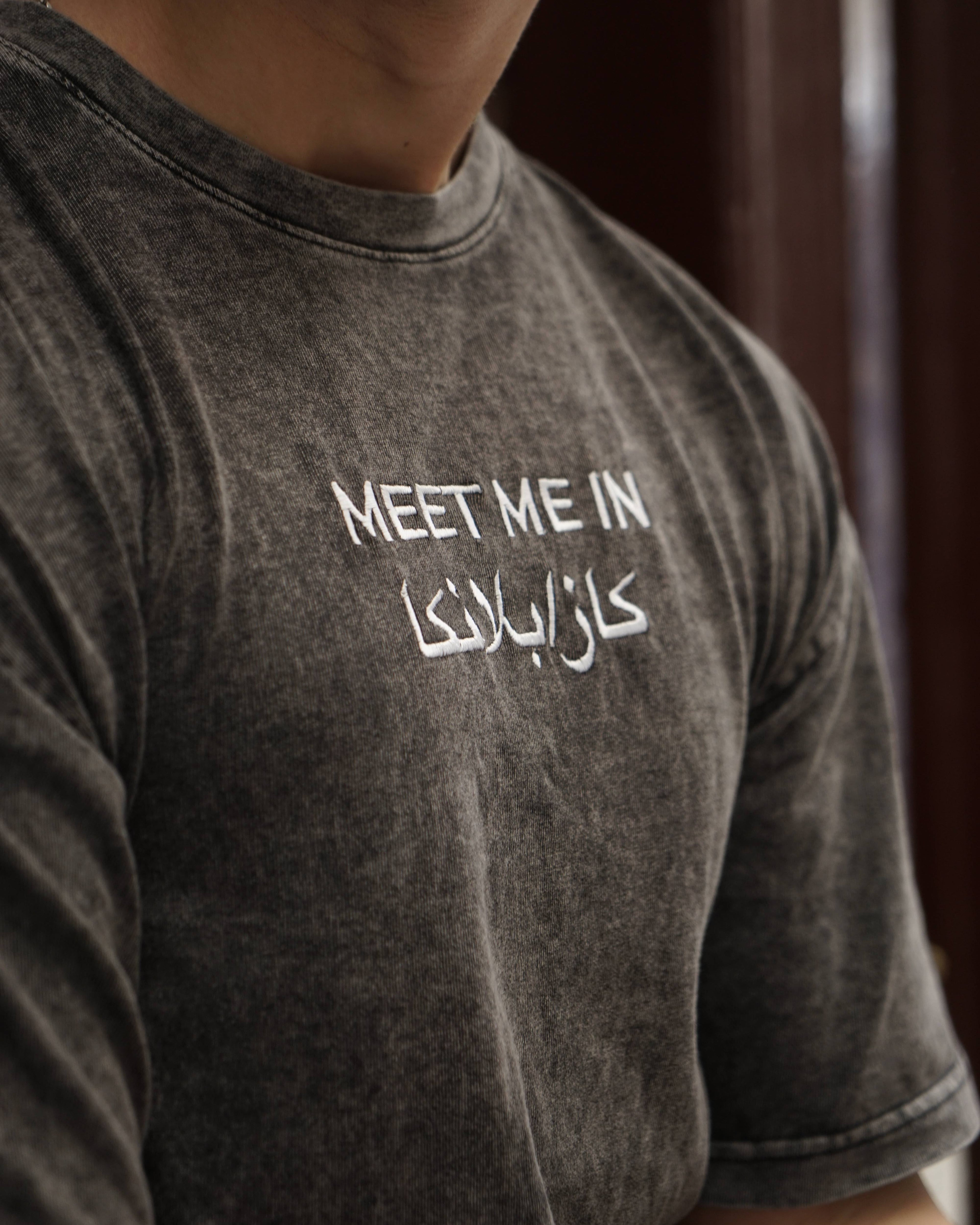 MEET ME in Casa Washed Tee