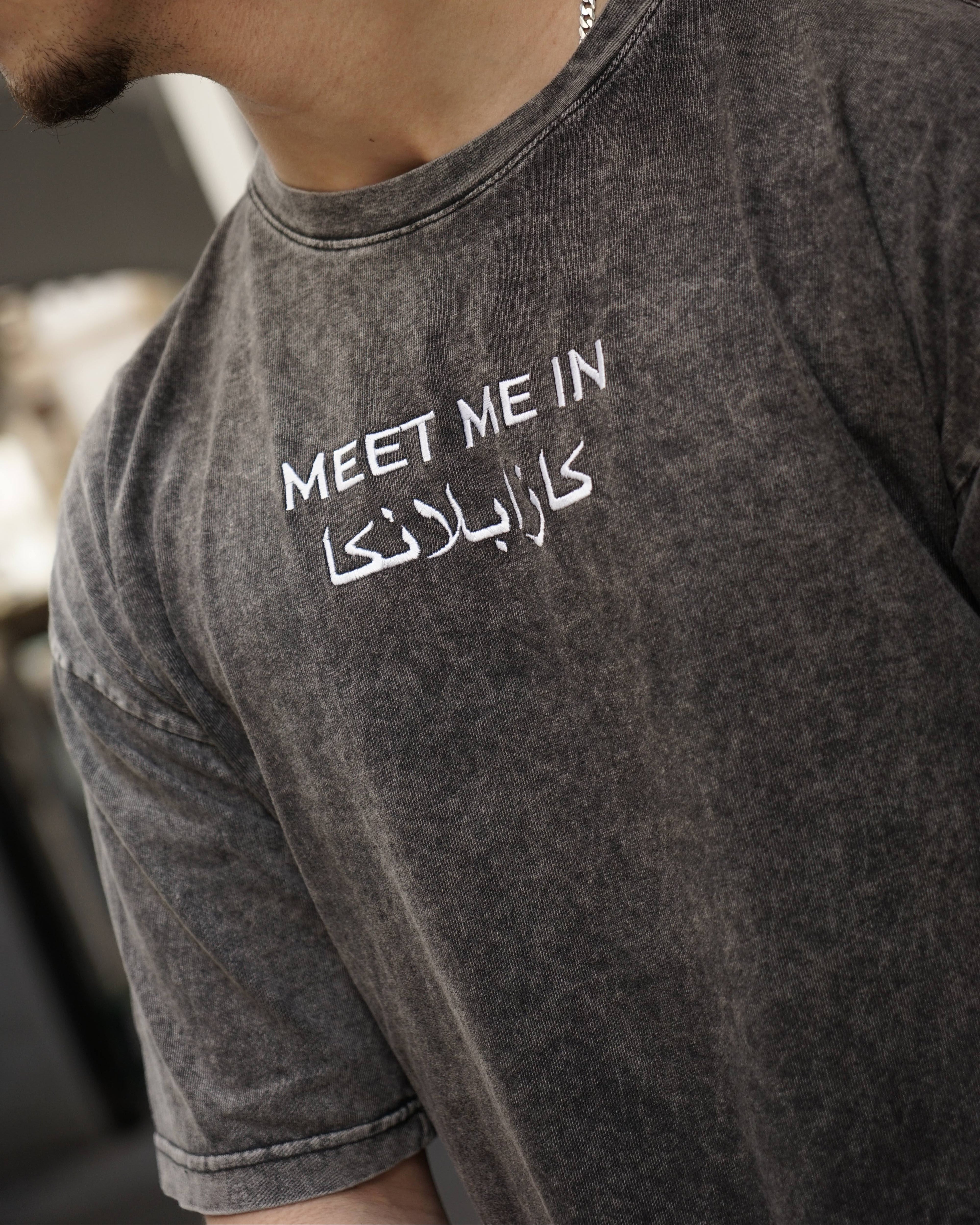 MEET ME in Casa Washed Tee