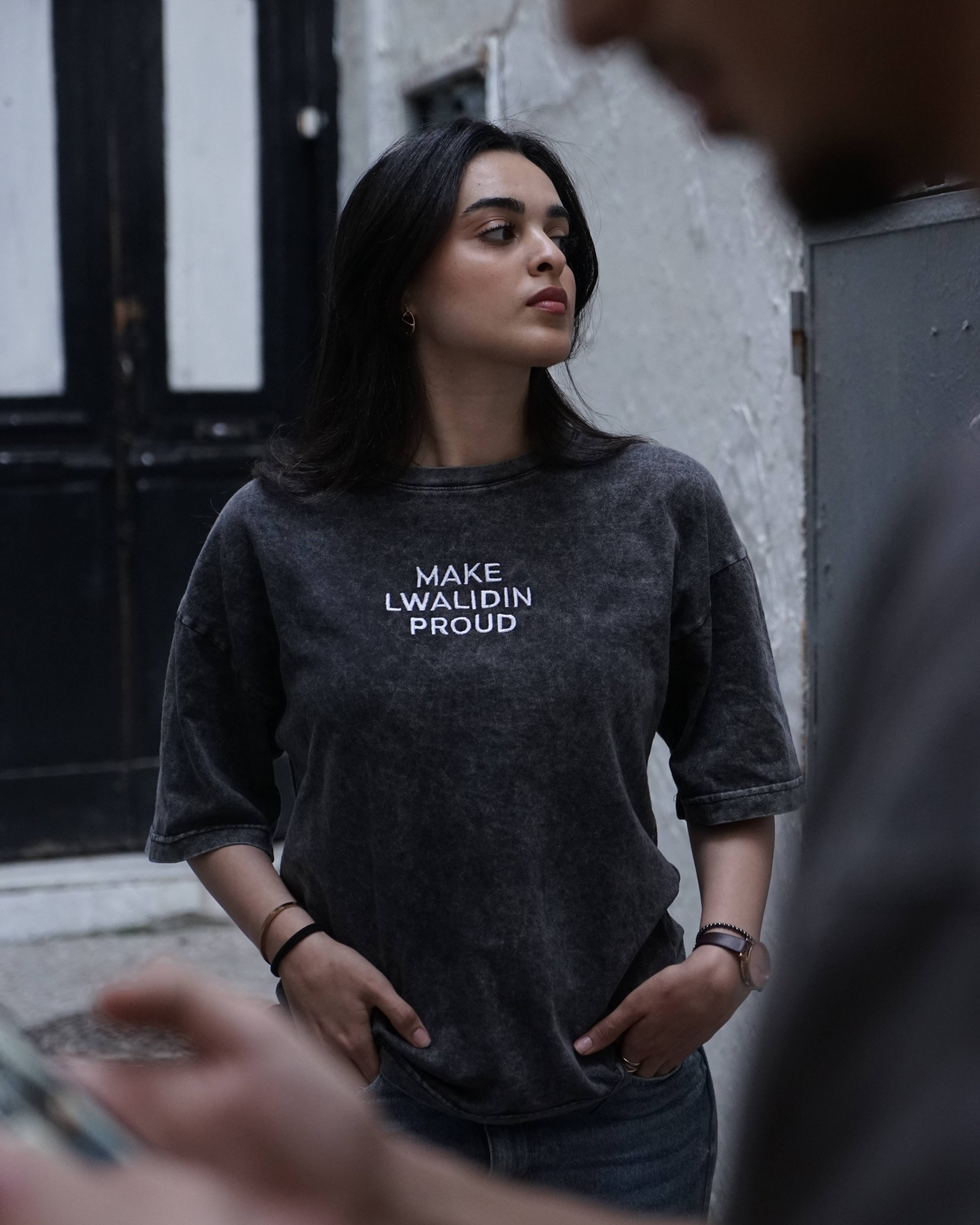 Make Lwalidin Washed Tee