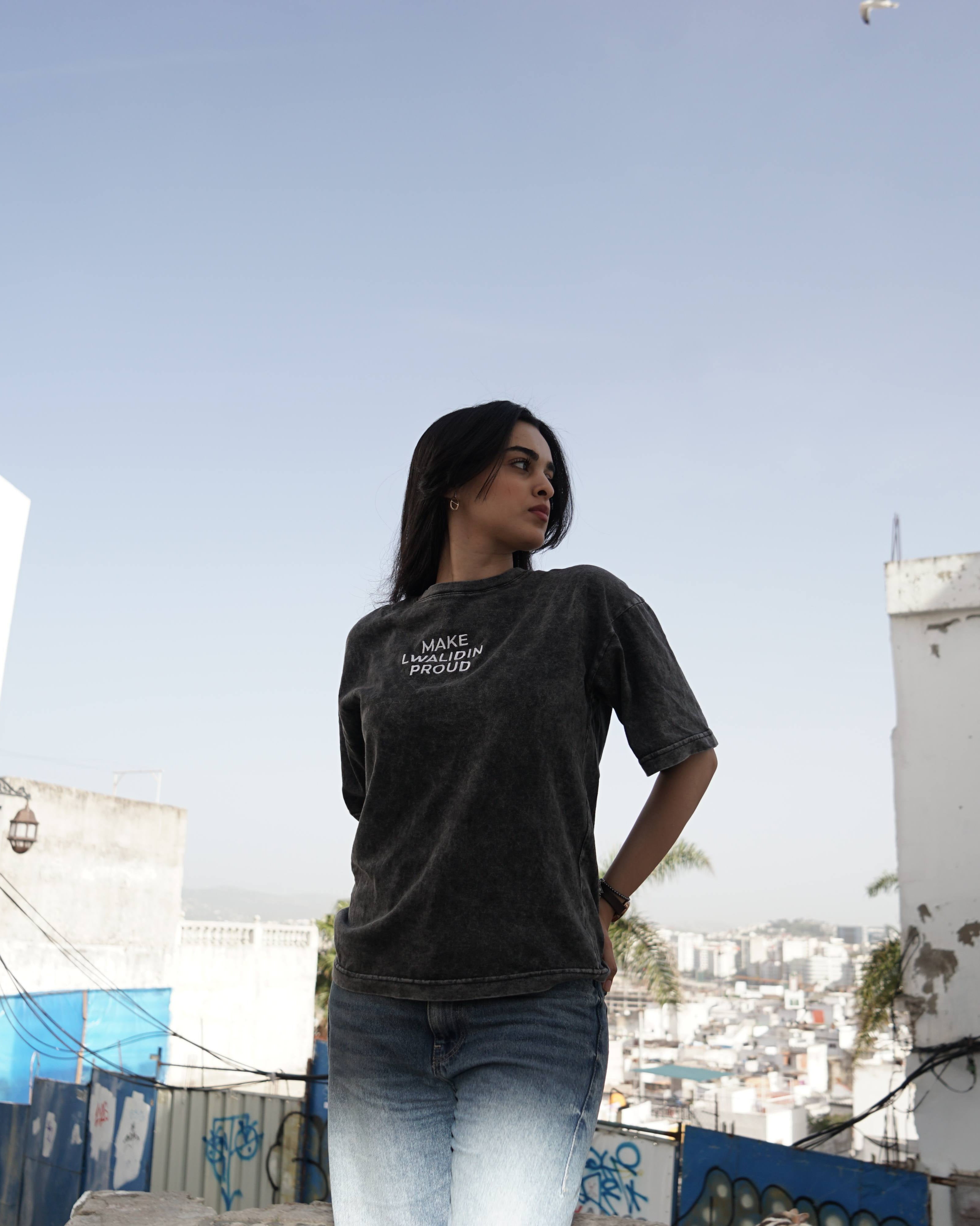 Make Lwalidin Washed Tee