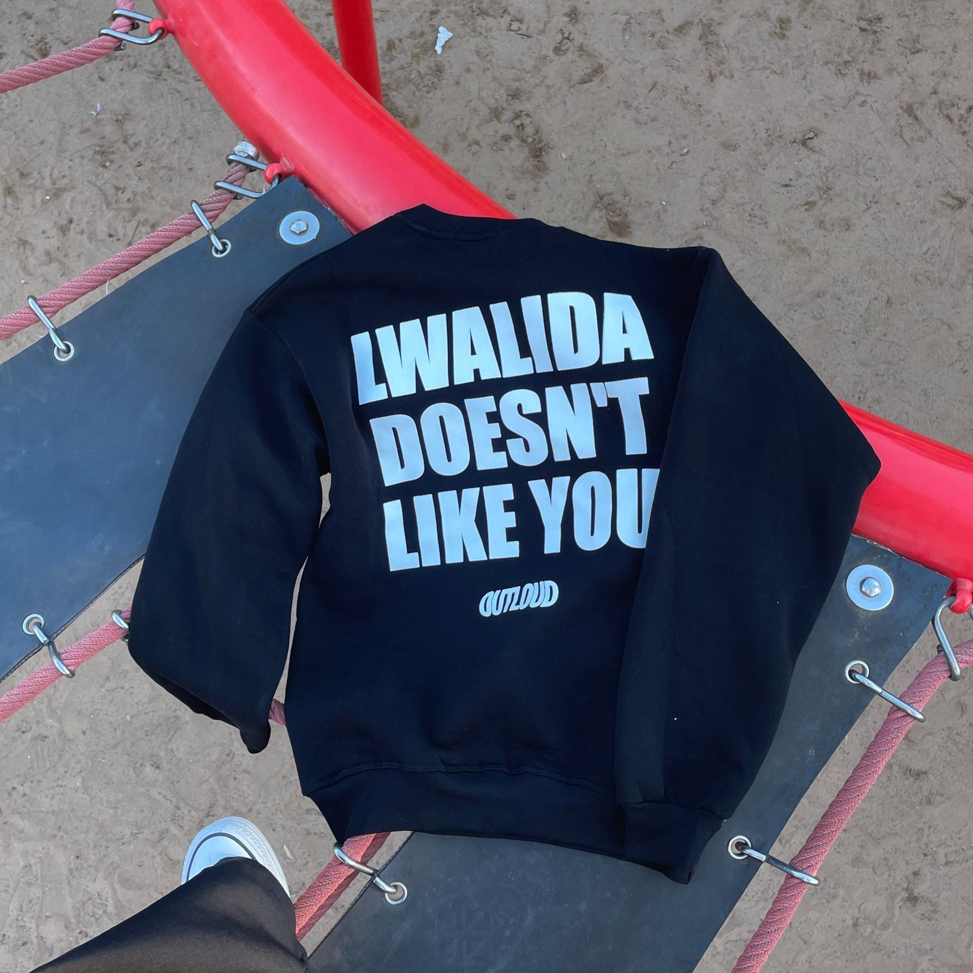 LWALIDA DOESN'T sweatshirt
