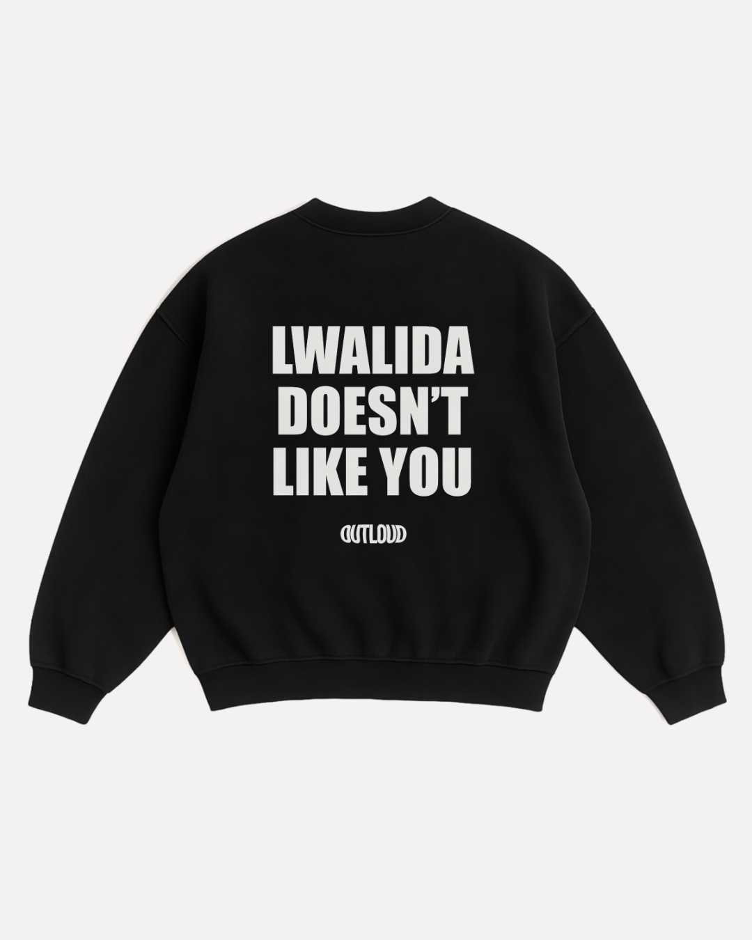 LWALIDA DOESN'T sweatshirt