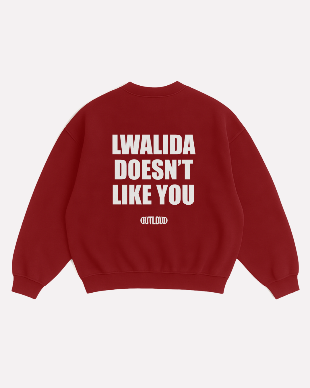 LWALIDA DOESN'T sweatshirt