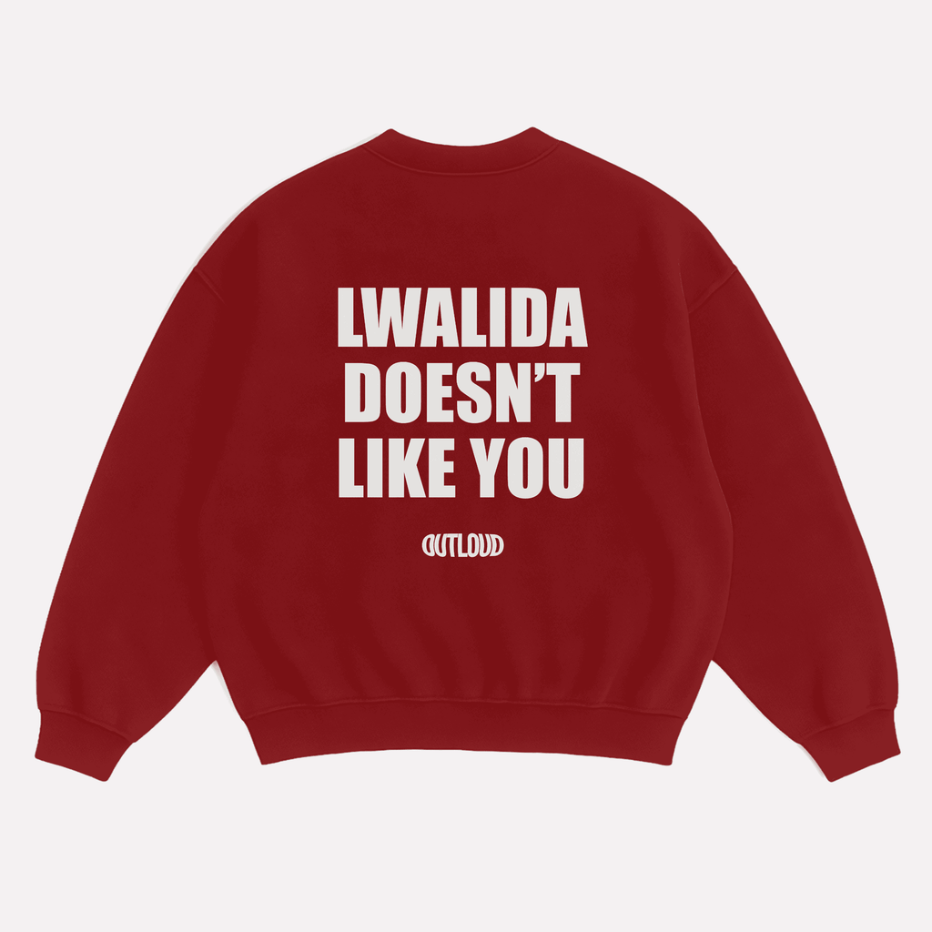 LWALIDA DOESN'T sweatshirt