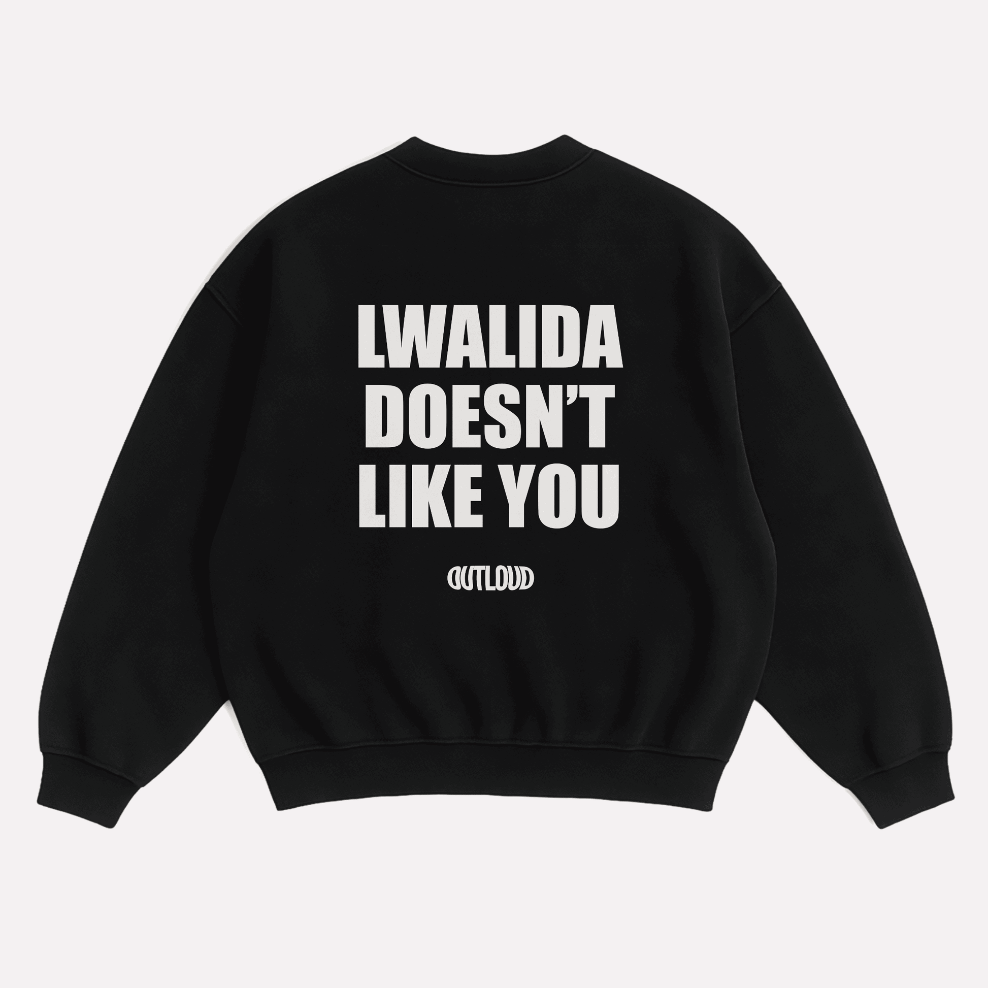 LWALIDA DOESN'T sweatshirt